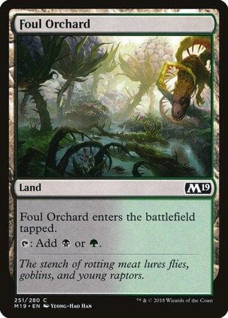 Foul Orchard [Core Set 2019] - Poke-Collect