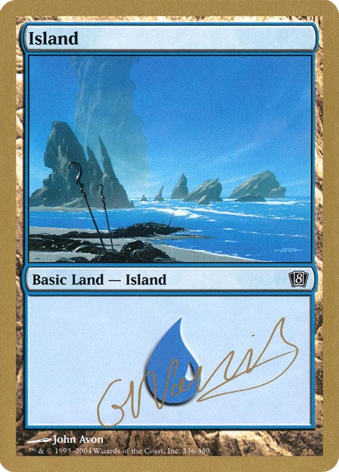 Island (gn336) (Gabriel Nassif) [World Championship Decks 2004] - Poke-Collect