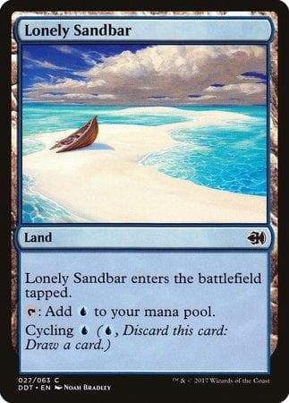Lonely Sandbar [Duel Decks: Merfolk vs. Goblins] - Poke-Collect