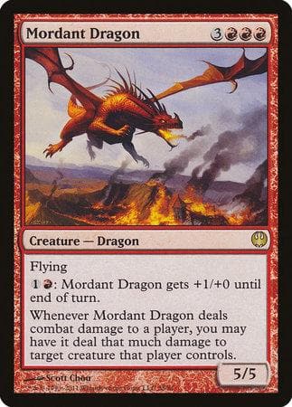 Mordant Dragon [Duel Decks: Knights vs. Dragons] - Poke-Collect