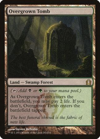 Overgrown Tomb [Return to Ravnica] - Poke-Collect