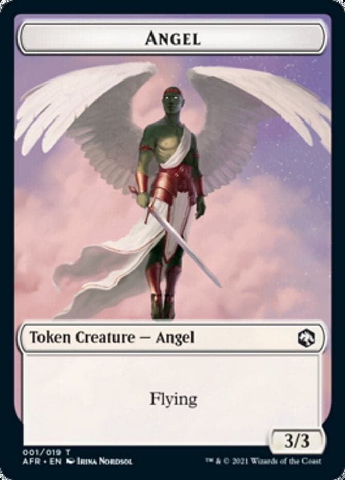 Spider // Angel Double-sided Token [Dungeons & Dragons: Adventures in the Forgotten Realms Tokens] - Poke-Collect