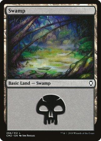 Swamp (296) [Commander Anthology Volume II] - Poke-Collect