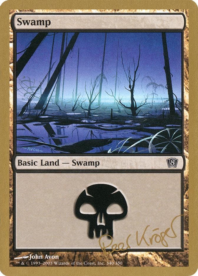 Swamp (pk340) (Peer Kroger) [World Championship Decks 2003] - Poke-Collect