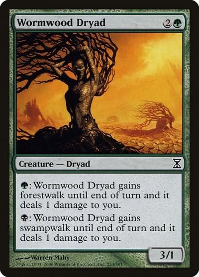 Wormwood Dryad [Time Spiral] - Poke-Collect