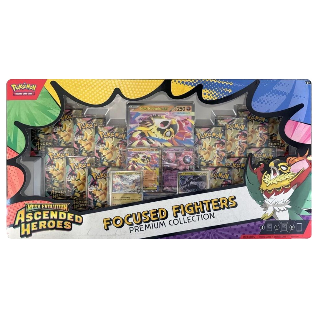 Mega Evolution: Ascended Heroes Focused Fighters Premium Collection (Sam's Club)