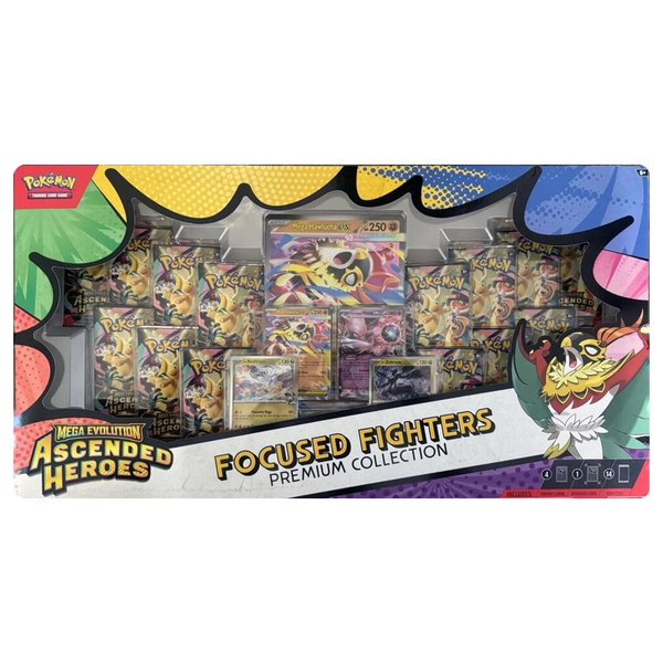 Mega Evolution: Ascended Heroes Focused Fighters Premium Collection (Sam's Club)