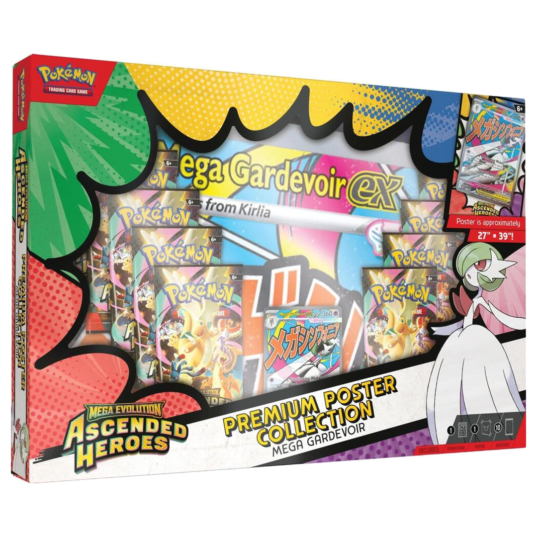 Mega Evolution: Ascended Heroes Premium Poster Collection (Mega Gardevoir)