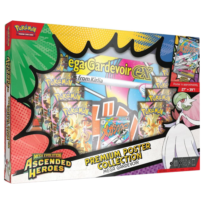 Mega Evolution: Ascended Heroes Premium Poster Collection (Mega Gardevoir)