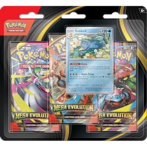Mega Evolution 3-Pack Blister (Golduck)