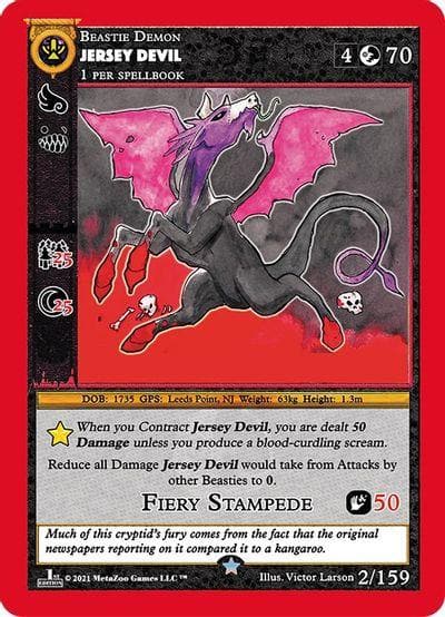 Jersey Devil [Cryptid Nation First Edition] - Poke-Collect