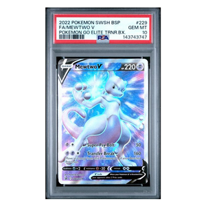 Mewtwo V #229 SWSH Black Star Promo PSA 10 - Poke-Collect