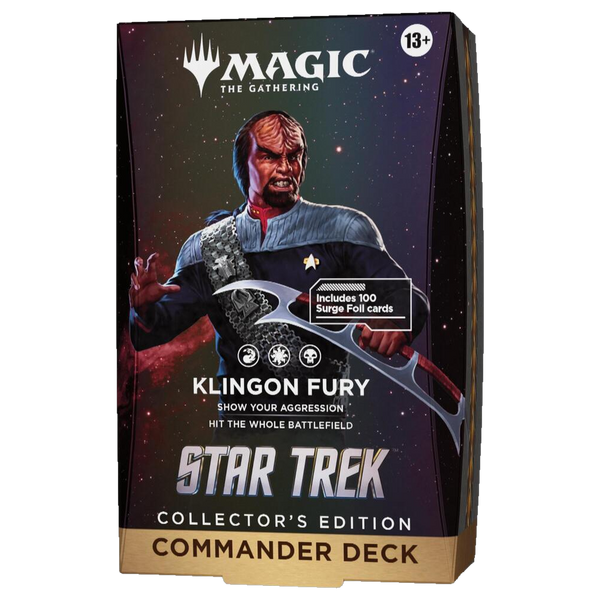 Magic the Gathering: Universes Beyond Star Trek - Collector's Edition Commander Deck - Klingon Fury