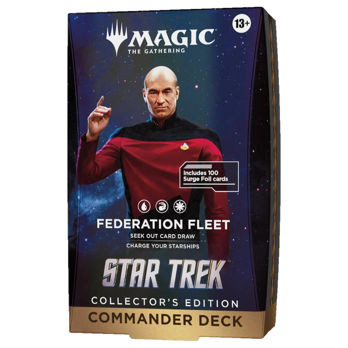 Magic the Gathering: Universes Beyond Star Trek - Collector's Edition Commander Deck - Federation Fleet