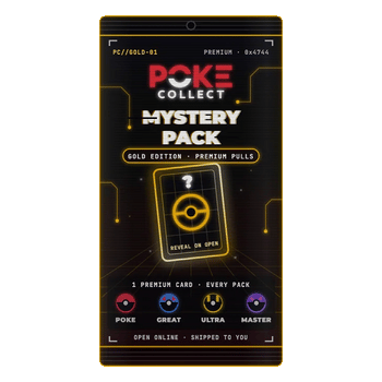 Poke-Collect Mystery Pack: Gold Edition (animated)