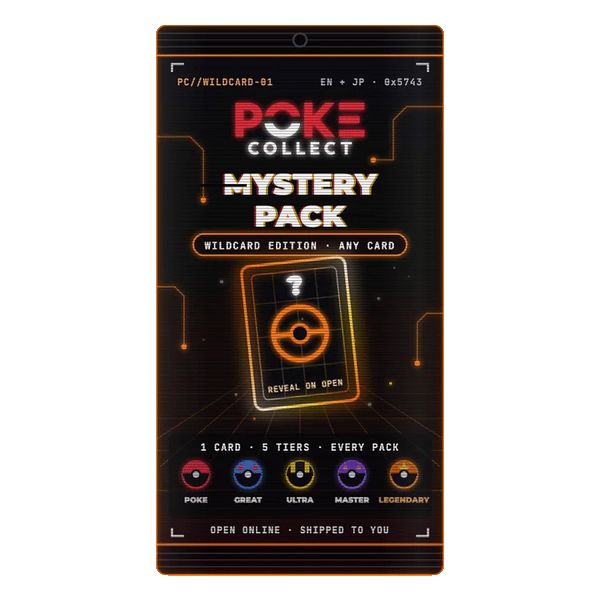 Poke-Collect Mystery Pack: Wildcard Edition (animated)