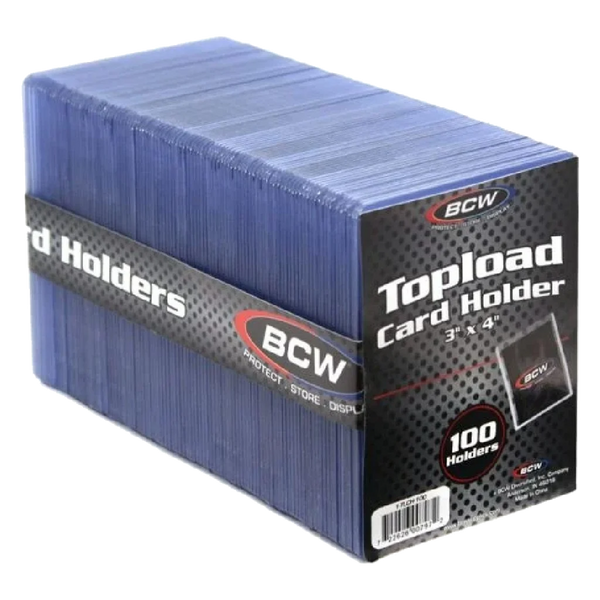 100 BCW Standard Top Loaders Bundle