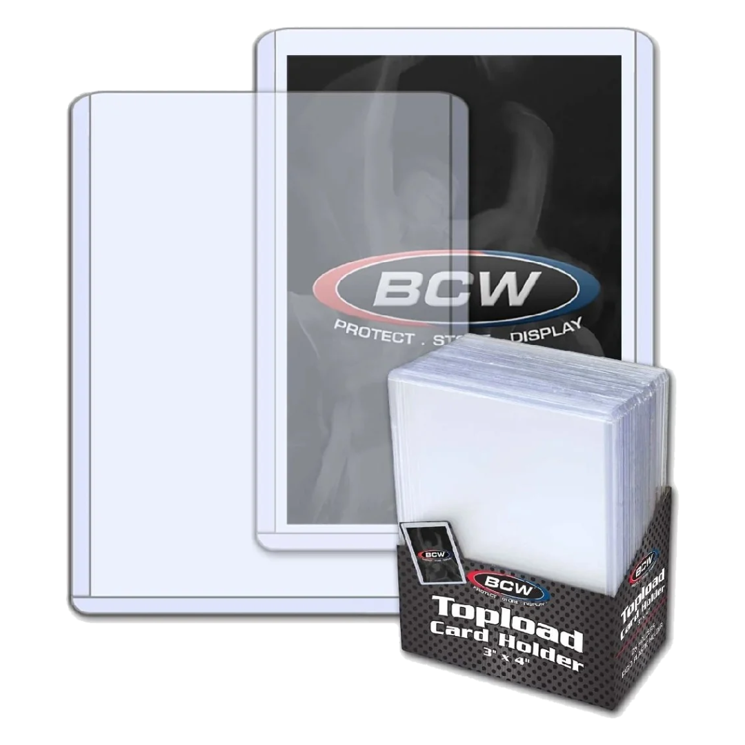 Protect Your Pulls Kit - 25 BCW Standard Top Loaders