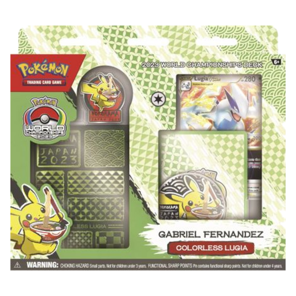 2023 World Championship Deck (Colorless Lugia - Gabriel Fernandez)