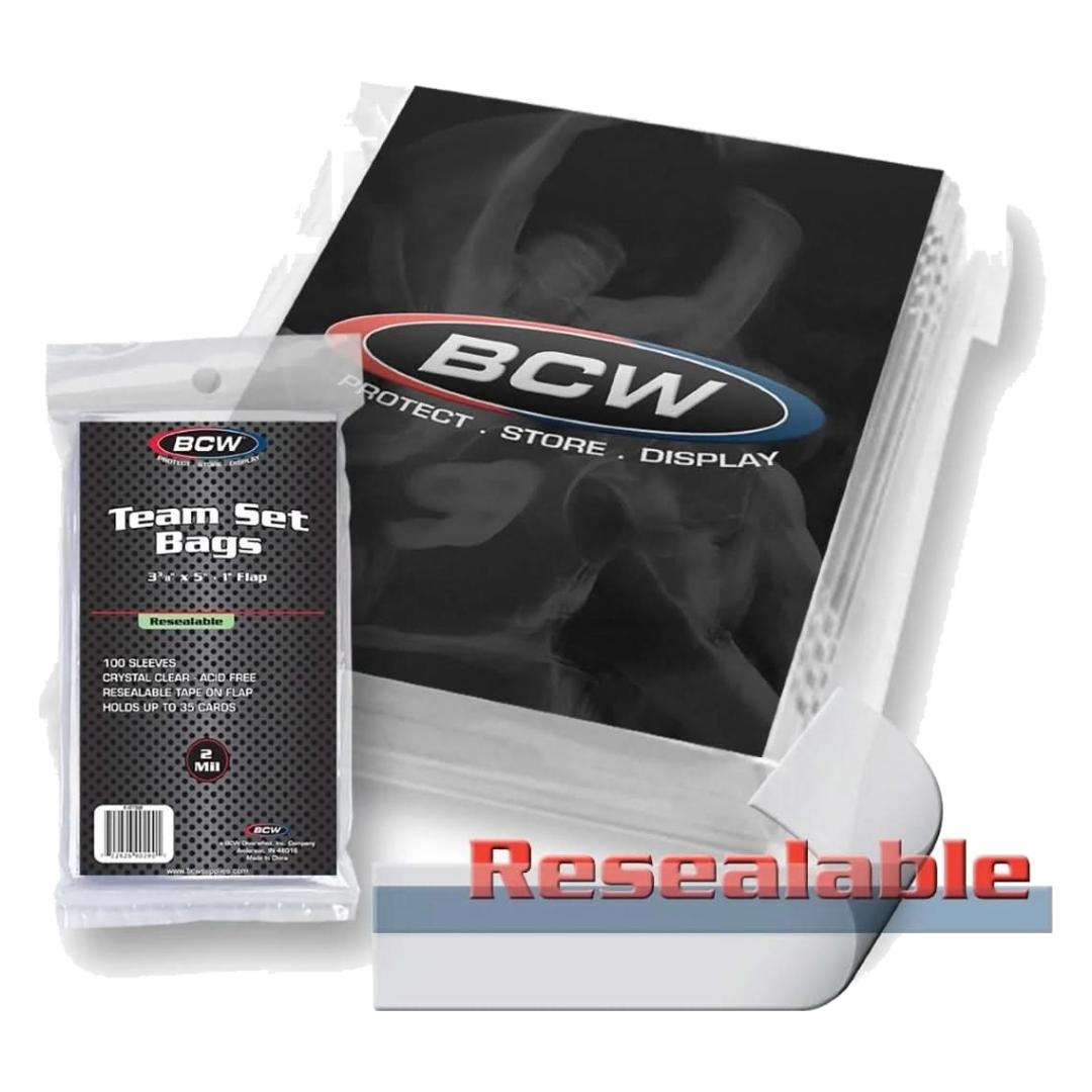 Protect Your Pulls Kit - BCW Team Bags (100 Count)
