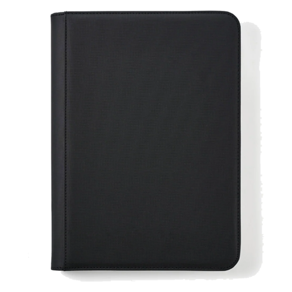 Arcane Fortress Binder: 9-Pocket- Solid Color- Black