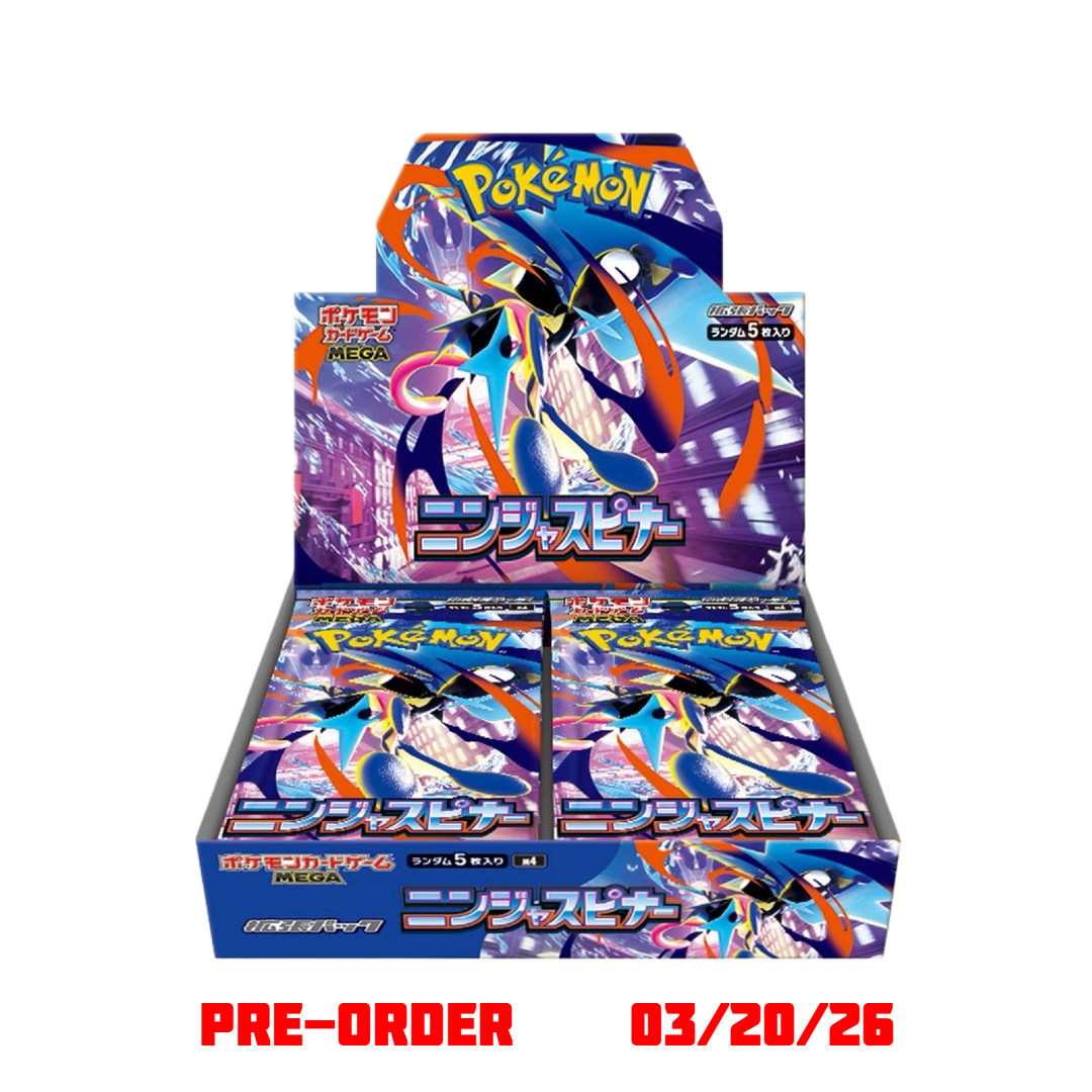 Japanese Ninja Spinner Booster Box - Poke-Collect