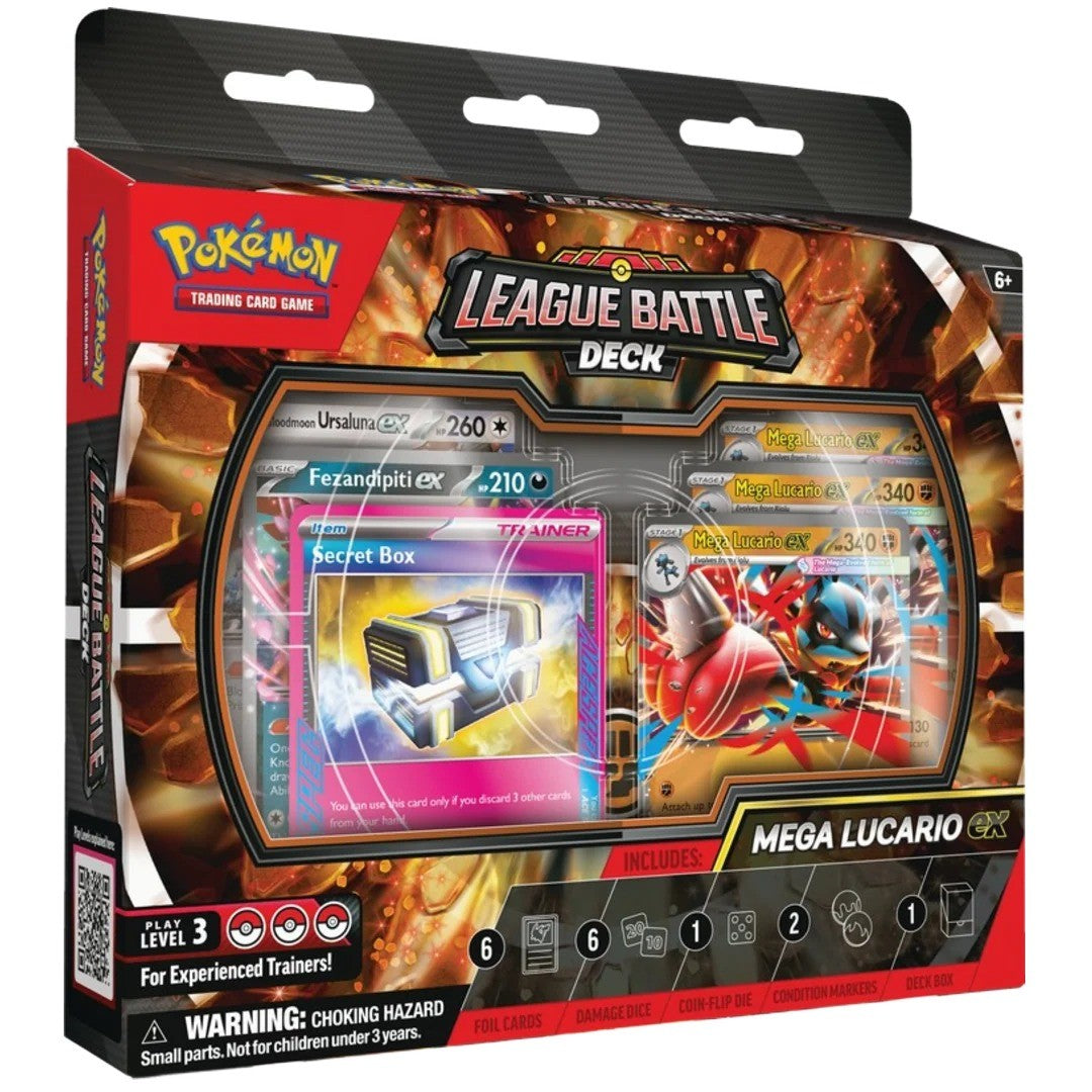 Mega Lucario Ex League Battle Deck