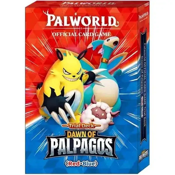 Palworld Official Card Game - ETD01: Dawn Of Palpagos (Red/Blue)