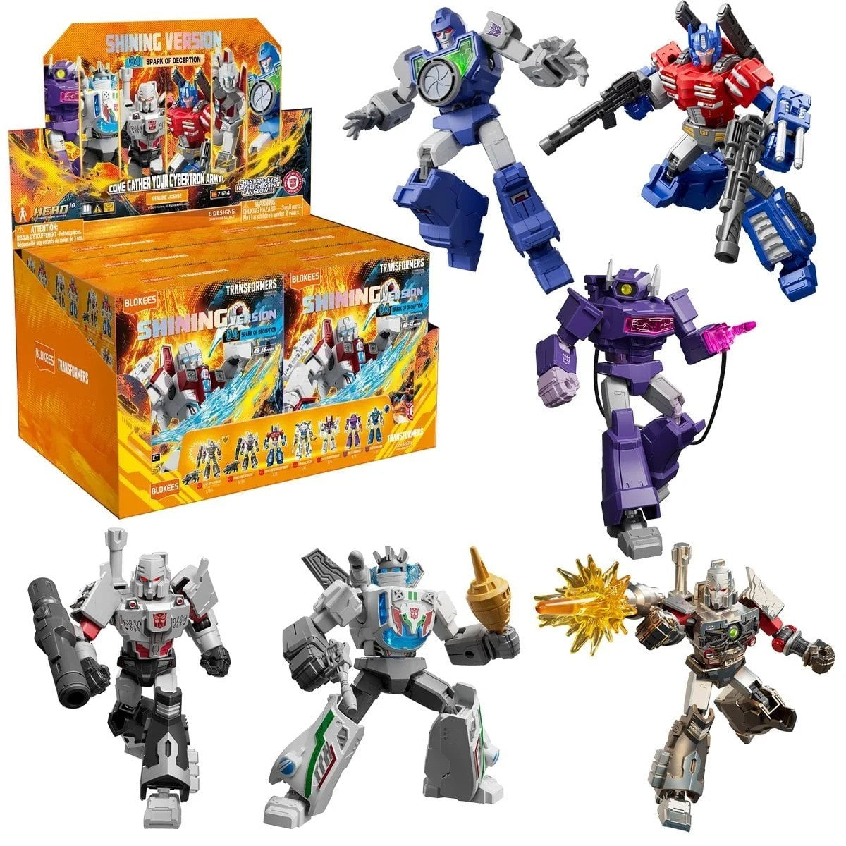 Transformers Shining Version 4 Spark of Deception