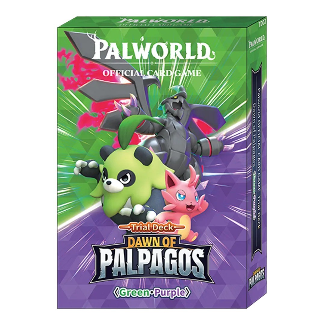 Palworld Official Card Game - ETD02: Dawn Of Palpagos (Green/Purple)