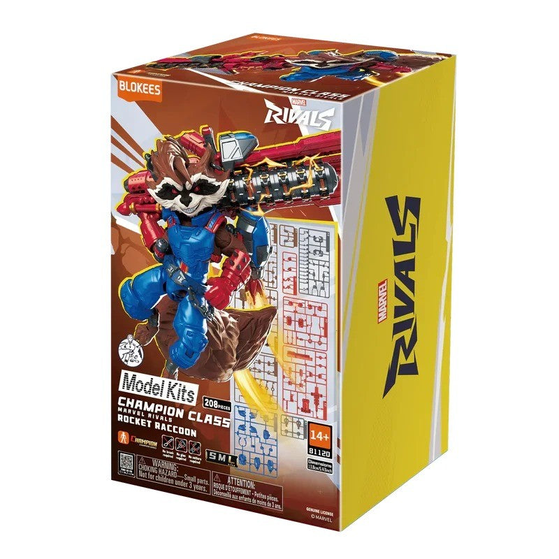 Blokees - Marvel Rivals - Champion Class Rocket Raccoon
