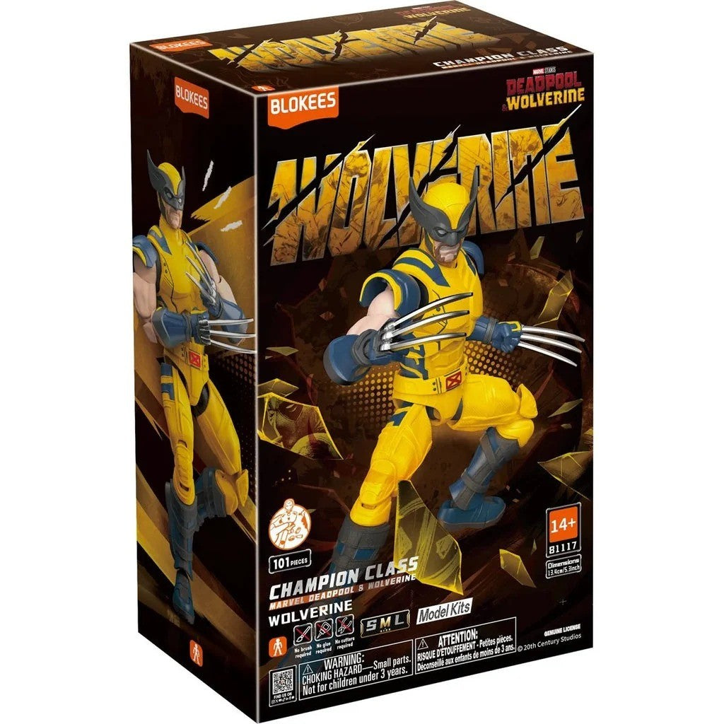 Blokees - Marvel Deadpool & Wolverine - Champion Class Wolverine