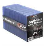 BCW 3X4 Topload Card Holder (100)