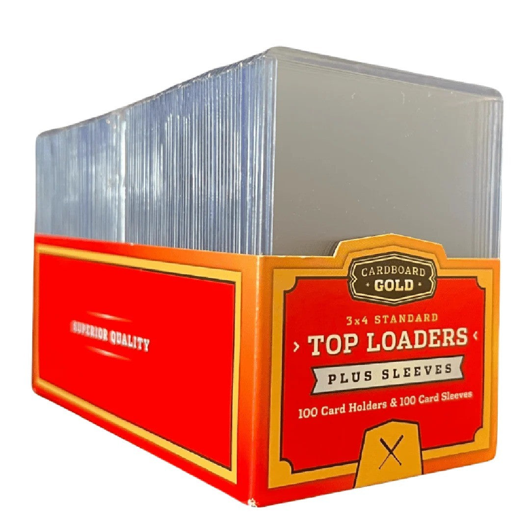 Cardboard Gold Top Loaders
