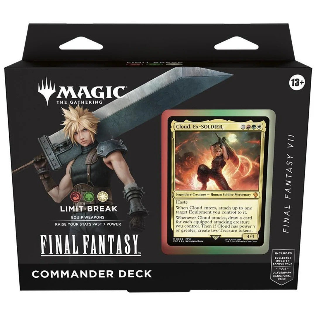 MTG Final Fantasy Commander Deck - Limit Break