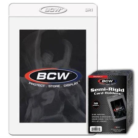 Card Supplies 3 x 4 Semi-Rigid #1 Card Holders [200 Count]