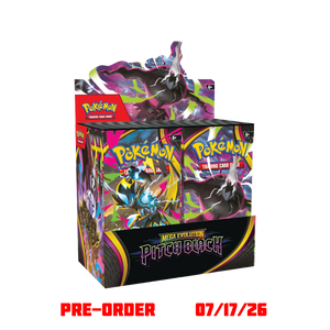 Mega Evolution: Pitch Black Booster Box (Early Bird Special) - Poke-Collect