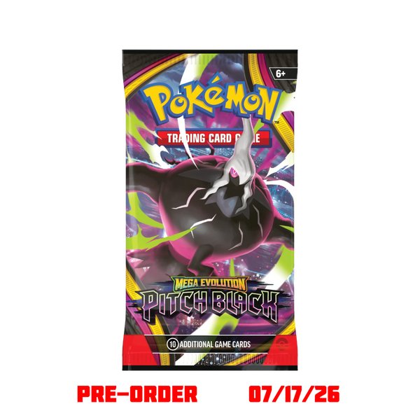 Pokemon Mega Evolution Pitch Black Booster Pack