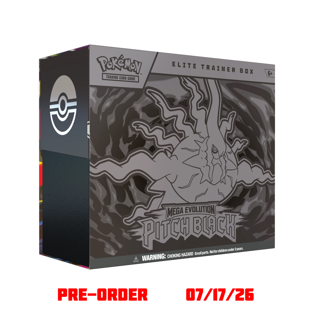 Mega Evolution: Pitch Black Elite Trainer Box (Early Bird Special) - Poke-Collect