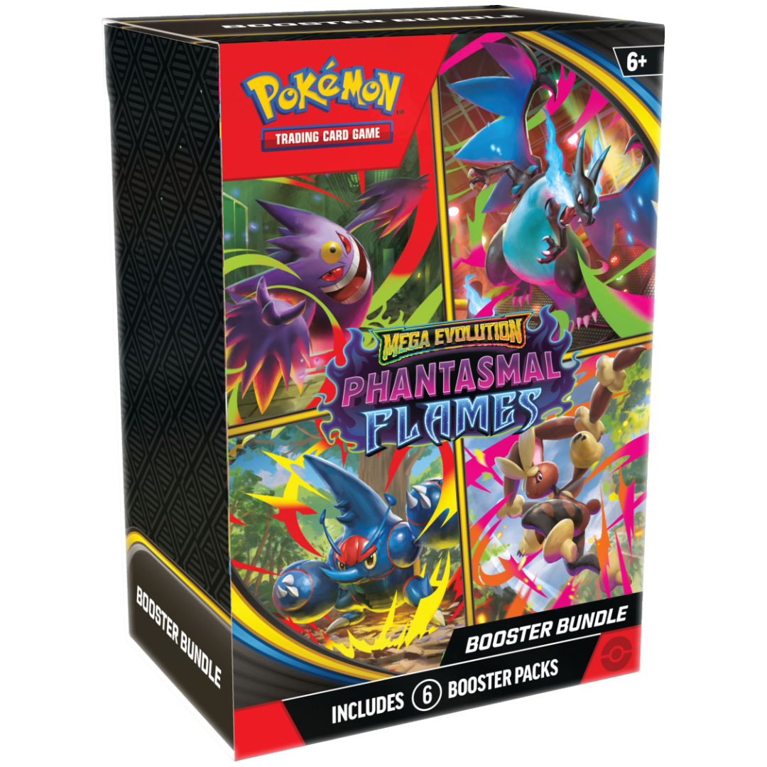 Mega Evolution: Phantasmal Flames Booster Bundle - WAVE 2 (Mid December)