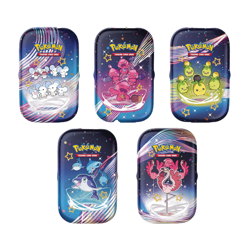 Scarlet & Violet: Paldean Fates Mini Tin Set of 5 (EARLY BIRD SPECIAL) - Poke-Collect