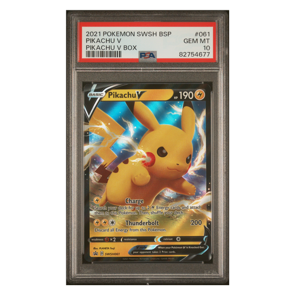 Pikachu V Promo #061 PSA 10