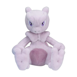 Pokémon Center Mewtwo Sitting Cuties Plush - 5 ½ In.