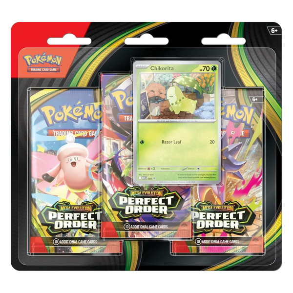 Mega Evolution: Perfect Order 3-Pack Blister