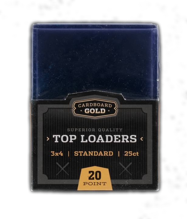 1000 Cardboard Gold Top Loaders (Case) - Poke-Collect