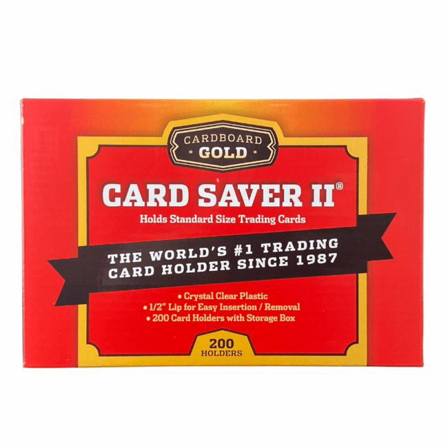 50 Cardboard Gold Card Saver 2 (For Collectible Card Grading Submissions) - Poke-Collect