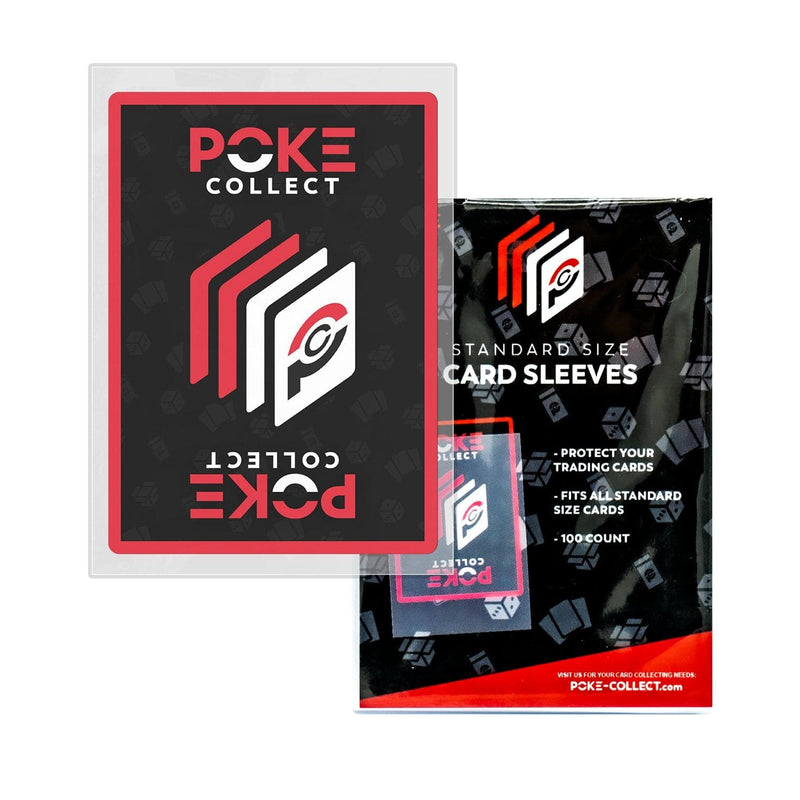 Poke-Collect Standard Card Sleeves 100 Count - Poke-Collect