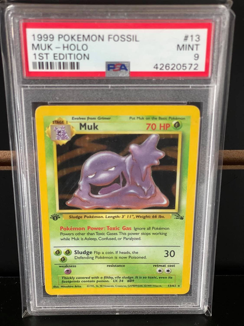 Muk Holo Fossil 1st Edition