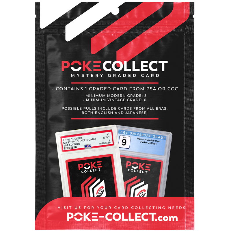 Pokemon Mystery Graded Card - Poke Tier - Poke-Collect