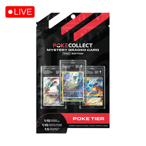 Mystery Graded Card Tag Edition (Poke Tier) - LIVE BREAK